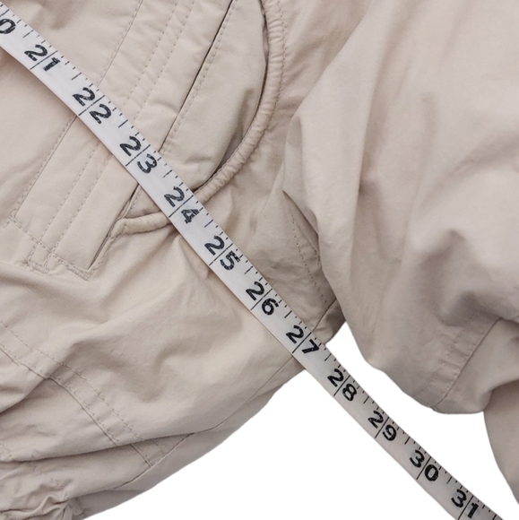 Vintage Strato Jac Puffer Down Feather Winter Warm Coat Snow Chore Travel Size L - Picture 9 of 11